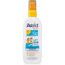 Astrid Sun Wet Skin dětský transparentní spray na opalování SPF50 150 ml