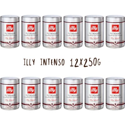Illy Intenso plech zrnková 12 x 250 g – Hledejceny.cz