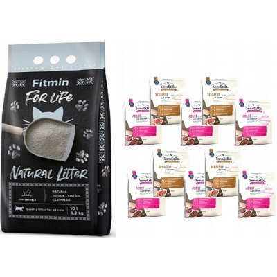 Fitmin For Life Natural litter podestýlka pro kočky 10 l/8,2 kg – Zboží Mobilmania