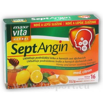 Maxivita SeptAngin med a citron 16 tablet