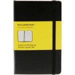 Moleskine Zápisník S měkké desky černý čtverečkovaný A6 96 listů – Hledejceny.cz