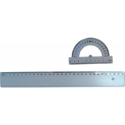 SaKOTA CCP2005 ​​​​​​​pravítko 30 cm transparentní – Zboží Dáma