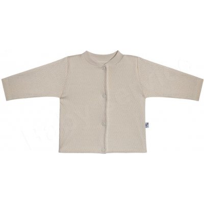 Baby Service Kabátek se stojáčkem Vlnky smetanová – Zboží Mobilmania