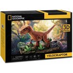 CUBICFUN 3D puzzle National Geographic: Velociraptor 63 ks – Sleviste.cz