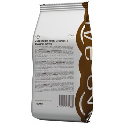 PROVENDIA oVe Cappuccino DUBAI CHOCOLATE flavour 1 kg – Sleviste.cz