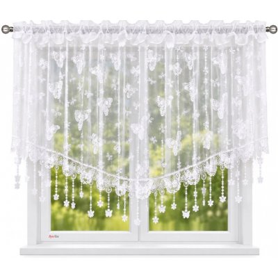 BytoTex Záclona s řasící páskou LG 465, 400x130 cm – Hledejceny.cz