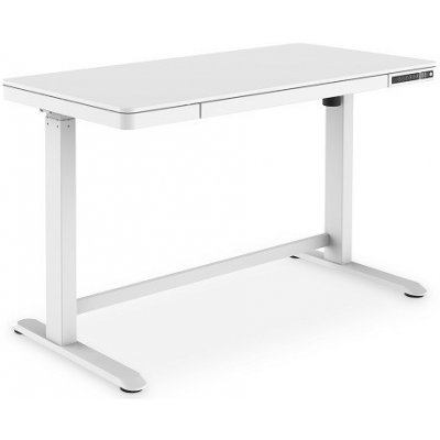 DIGITUS elektrický výškově nastavitelný stůl s USB nabíječkou a zásuvkou 120x60 cm (DA-90406) – Zbozi.Blesk.cz