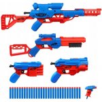 Nerf Mega sada Alpha 5 v 1 5 odpalovacích zařízení 30 šipek – Zbozi.Blesk.cz