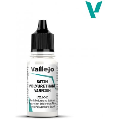 Vallejo: Polyurethane Satin Varnish 18ml – Zboží Živě