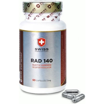 SWISS pharma RAD 140 60 kapslí – Zboží Mobilmania