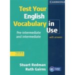 Test Your English Vocabulary in Use Pre-interm and Interm 3rd Edition – Hledejceny.cz