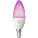 Philips HUE-WCA svíčka B39 4W/40W E14 2000-6500K/RGB Dim˙ – Zboží Mobilmania