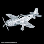 Metal Earth 3D puzzle Letadlo Mustang P-51 12 ks – Zbozi.Blesk.cz