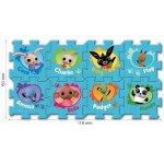 Trefl Pěnové puzzle Bing Bunny 32x32x1,5cm 8ks ve fólii – Zbozi.Blesk.cz