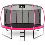 Aga SPORT EXCLUSIVE 366 cm Růžová + vnitřní ochranná síť + žebříček – Hledejceny.cz