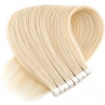 Vlasové PU pásky MINI Tape in na prodlužování vlasů 50cm 22 světlá blond – Sleviste.cz