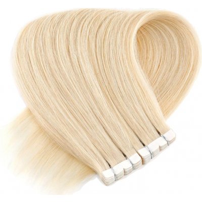 Vlasové PU pásky MINI Tape in na prodlužování vlasů 50cm 22 světlá blond – Zboží Mobilmania