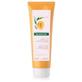 Klorane Mangue bezoplachový krém pro výživu a hydrataci Leave-in Cream with Mango Butter 125 ml