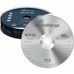 MediaRange BD-R 50GB 6x, spindle, 10ks (MR507) – Zboží Živě