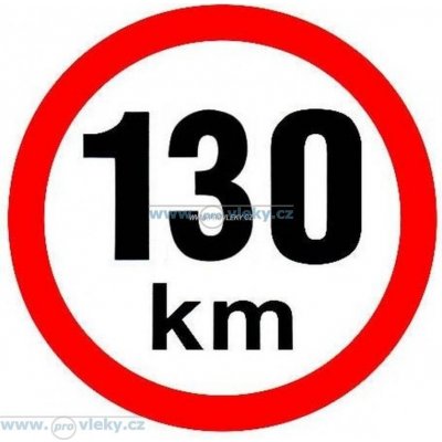Tanatech Samolepka rychlost 130 km/hod – Zboží Dáma