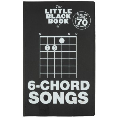 The Little Black Book Of 6-Chord Songs akordy na kytaru texty písní – Zbozi.Blesk.cz
