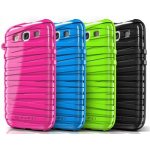 Pouzdro Musubo Rubber Band Samsung Galaxy S III i9300 modré – Hledejceny.cz