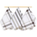 BELLATEX 157 kostka 50 x 70 cm béžová, hnědá 3 ks – Hledejceny.cz