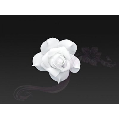 Paris Dekorace Květ decor, bílý, 7cm – Hledejceny.cz