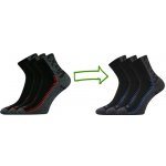 VoXX ponožky Revolt 3 páry černá – Zboží Mobilmania