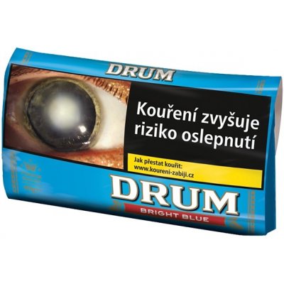 Drum Bright Blue tabák cigaretový 40g x 5 ks – Zboží Mobilmania