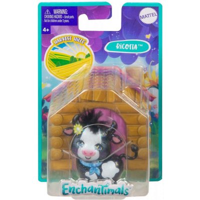 Mattel ENCHANTIMALS 81783 zvířecí kamarád třpytivý kráva RICOTTA