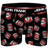 Boxerky, trenky, slipy, tanga John Frank pánské boxerky JFBD314 černé