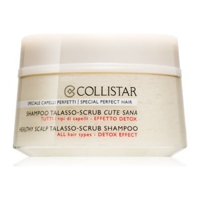 Collistar peelingový ozdravující šampon pro všechny typy vlasů Healthy  Scalp Talasso Scrub Shampoo 250 ml od 611 Kč - Heureka.cz