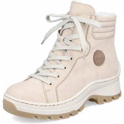 Rieker dámská kotníková obuv X9334-62 béžová – Sleviste.cz