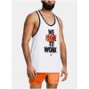 Pánské sportovní tílko Under Armour UA Pjt Rck Get to Work Tank-WHT 1383299-100