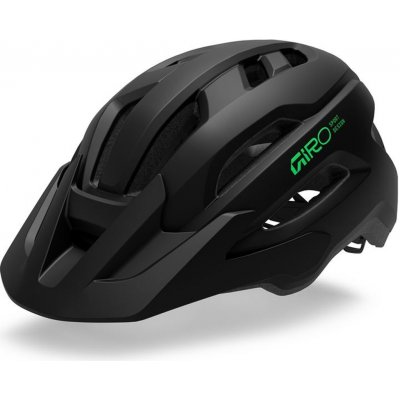 GIRO Fixture II Youth Matt Black/Vivid Green 2026 – Zbozi.Blesk.cz