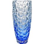 Bohemia Jihlava KŘISTÁLOVÁ VÁZA BOHEMIA JIHLAVA LISBOA OMBRE BLUE 350MM – Zboží Dáma