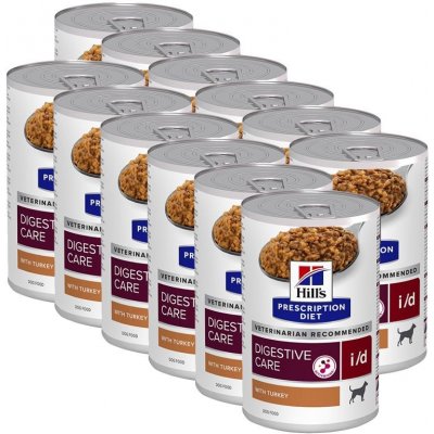 Hill’s Prescription Diet I/D Digestive Care Turkey 12 x 360 g