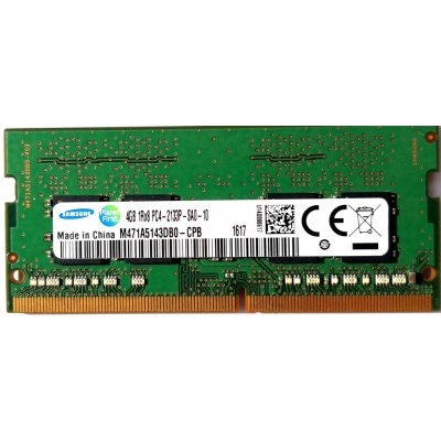 Samsung SODIMM DDR4 4GB 2133MHz M471A5143DB0-CPB – Sleviste.cz