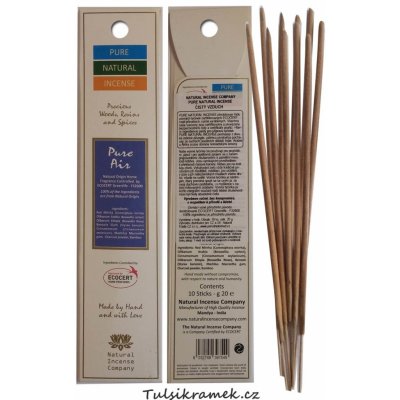 Pure natural incense vonné tyčinky Čistý vzduch 10 ks – Hledejceny.cz