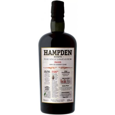 Hampden Estate Pagos 2023 52% 0,7 l (holá láhev)