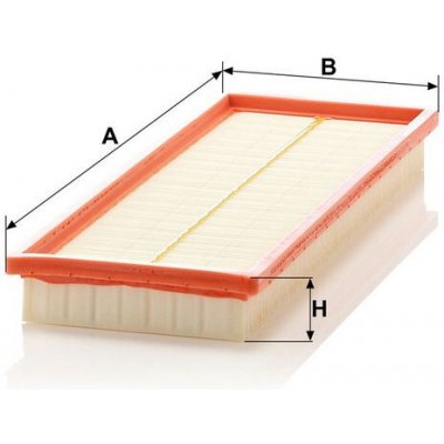 MANN-FILTER Vzduchový filtr MANN C3873 (MF C3873) – Hledejceny.cz