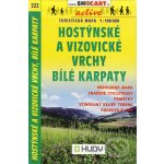 Hostýnské a Vizovické vrchy Bílé Karpaty mapa 1:100 000 č. 222 – Hledejceny.cz