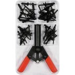 Nýtovačka ruční 165mm na plastové nýty + nýty průměr 5-6,3-6,6mm - 41 ks YATO – Sleviste.cz