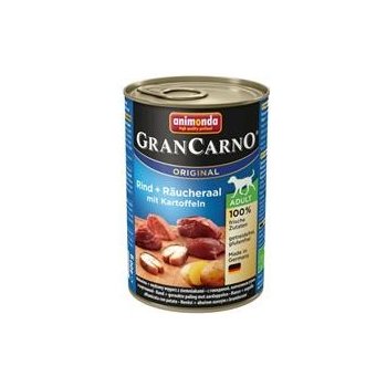Animonda Gran Carno Fleisch Adult uzený úhoř & brambory 6 x 0,8 kg