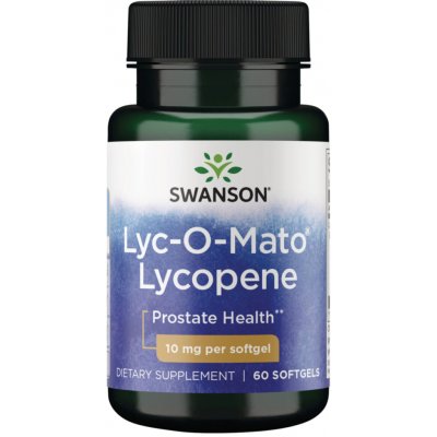 Swanson Lyc-O-Mato Lycopen 10 mg 60 kapslí – Hledejceny.cz