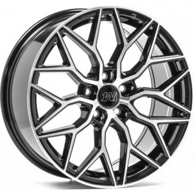 1Av Zx12 8,5x19 5x120 ET40 gloss black & polished | Zboží Auto