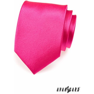 Avantgard Pánská kravata tmavě růžová 559 756