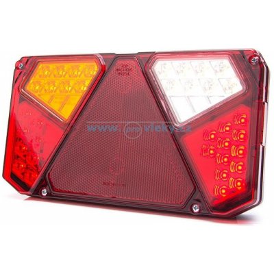 WAS Zadní svítilna LED LEVÁ 7-PIN bajonet – Sleviste.cz