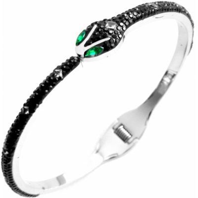 Steel Jewelry náramek had černý z chirurgické oceli NR090477 – Hledejceny.cz